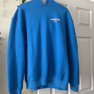 White Fox Boutique Blue Crewneck Sweater